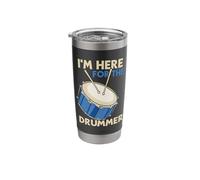 Snare Drum Joke Drum Corps Stainless Steel Insulated Tumbler