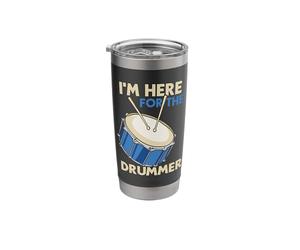 Snare Drum Joke Drum Corps Stainless Steel Insulated Tumbler