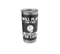 Snare Drum Music Play for Free Snare Drum Player Drummer Stainless Steel Insulated Tumbler