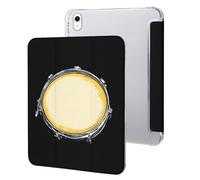 Snare Drum Printed Tablet Case Compatible with iPad Series Hard Translucent Back Protective Cover