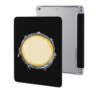 Snare Drum Printed Tablet Case Compatible with iPad Series Hard Translucent Back Protective Cover
