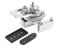 Snare Drum Regulator Metal Silver Filter with Fine Workmanship Drum Board, Snare Drum Adjuster for Percussion Instruments, Throw - Off Strainer with Glossy Scratch - Resistant