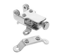 Snare Drum Strainer Throw Off Butt End Regulator Adjuster Replacement Parts Metal 2.95x2.20x1.38inch