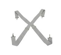 Snare Drum Strap Sturdy Easy Carrying for Student Instrument Lovers Starters Gray, 150cm