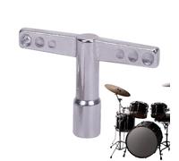 Snare Drum Tuning Keys - Tuner Kit Adjustable Wrench Tool | Drum Replacement Parts - Standard Metal, Universal Accessories For Kits And Jazz Kits, Highly Versatile And Easy To Use, 4.9x6.7cm, 19g/40g