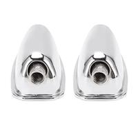 Snare Drums Claw, Iron Drum Lug Chrome Color 2Pcs for Musical Instrument for Repairing for Maintenancing(WC27B)