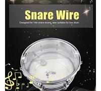 Snare Wire Accessories - 30-strand Steel Wire for Replacing 14-inch Snare Drums - Fast and Clear Response From the Snare
