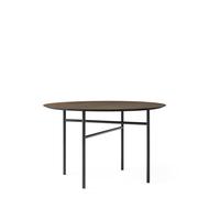 Snaregade Dining Table Round Ø120 Black & Dark Stained Oak