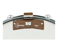 Snareweight M1 Brown leather drum damper with magnetic clamp