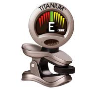 Snark ST-8T Titanium Rechargeable Clip-On Guitar Tuner with Rotating HD Display, Noise Blocking, and USB Charging