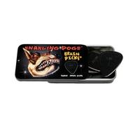 Snarling Dogs 351 Brain Picks - BLACK .88mm - 12PC Tin