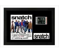 Snatch Original Framed Film Cell Display Signed Stunning Gift