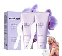 Snatched Hair Removal Cream, a Hair Removal Solution Made for Woman Aged 65+, No Grip Strength Needed, Works Sitting Down, Works on All Hairs (2PC)