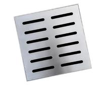 Snaweo Manhole Cover And Frame, Square Septic Tank Lid, Removable Square Drain Grates Outdoor, Heavy Duty Gully Grid Drain Defender To Block Debris For Yard Decorative, Driveway Floor Drain System(20x