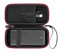 SnawikiBag Portable Charger case for Anker 313/325/523/525/324 Power Bank,Case Compatible with NIU 10000mAh 5V/3A/22.5W/ 20000mAh 22.5W Portable Charger,Black (Case Only)…