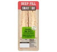 Snax on the Go Chunky Egg Mayo with Black Pepper x 6