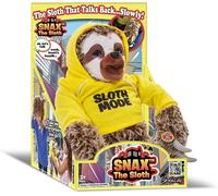 Snax the Sloth Talking Soft Toy