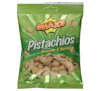 Snaxs Roasted Pistachio Nuts 150g - Salted Nuts with Fibre, Protein, and Minerals - Healthy Kosher Pistachios Ideal for Snacking