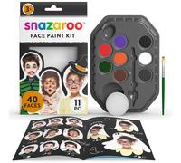 Snazaroo 1180139 Make-up set Halloween- 8 gezichts- en lichaamsverven op waterba