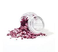 Snazaroo Bio Glitter Face and Body Paint, Biodegradable Chunky Gliter, Pink Colour, 3g