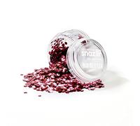 Snazaroo Bio Glitter Face and Body Paint, Biodegradable Chunky Gliter, Red Colour, 3g