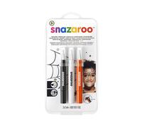 Snazaroo Brushpen Face Paint Sets Twist Brush Tip Pen Make Up Boys Girls