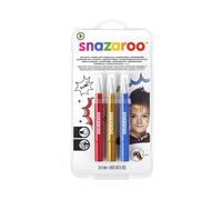 Snazaroo Brushpen Face Paint Sets Twist Brush Tip Pen Make Up Boys Girls