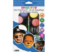 Snazaroo Childrens Face Paint Make Up Kits With Guide Boys Girls Halloween