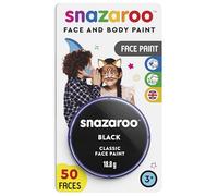 Snazaroo Classic Face and Body Paint for Kids and Adults, Bright Green Colour, Water Based, Easily Washable, Non-Toxic, Makeup, Body Painting for Parties, for Ages 3+