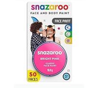 Snazaroo Classic Face and Body Paint for Kids and Adults, Blister Bright Red Colour, Water Based, Easily Washable, Non-Toxic, Makeup, Body Painting for Parties, for Ages 3+