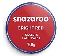 Snazaroo 18ml Face Paint - Bright Red - Colours Fancy Dress Body Paints Up Make - face snazaroo 18ml paint colours fancy dress body paints up red