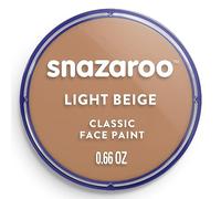 Snazaroo Classic Face and Body Paint for Kids and Adults, Light Beige Colour, Water Based, Easily Washable, Non-Toxic, Makeup, Body Painting for Parties, for Ages 3+