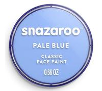 Snazaroo Classic Face and Body Paint for Kids and Adults, Pale Blue Colour, Water Based, Easily Washable, Non-Toxic, Makeup, Body Painting for Parties, for Ages 3+