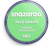 Snazaroo Classic Face and Body Paint for Kids and Adults, Pale Green Colour, Water Based, Easily Washable, Non-Toxic, Makeup, Body Painting for Parties, for Ages 3+