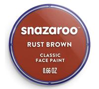 Snazaroo Classic Face and Body Paint for Kids and Adults, Rust Brown Colour, Water Based, Easily Washable, Non-Toxic, Makeup, Body Painting for Parties, for Ages 3+