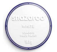 Snazaroo 18ml Face Paint - White - Body Fancy Dress Colours Up Make Paints - face snazaroo 18ml paint body fancy dress colours white up make paints