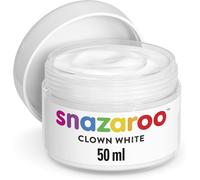 Snazaroo Clown White Creamy Water Based Face Paint 50Ml