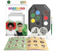Snazaroo Dragons & Dinosaurs Face Painting Palette Kit for Kids & Adults, 8 Col