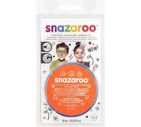 Snazaroo Face and Body Paint Blister Pack, Orange, 18.8g Professional Water Bas