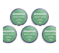 Snazaroo Face Paint Bright Green 18.8g x5