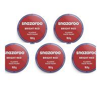 Snazaroo Face Paint Bright Red 18.8g x5