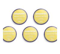 Snazaroo Face Paint Bright Yellow 18.8g x5