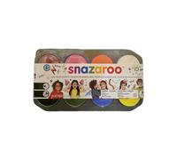 Snazaroo Face Paint Palette Kit 8 x 18ml