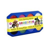Snazaroo Face Paint Palette Kit 8 x 18ml Colours Fancy Dress Make Up Childrens
