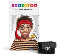 Snaz Brush Stipple Sponge Pack Of 2 - Snazaroo Face Paint - snazaroo stipple sponge face 2 pack paint