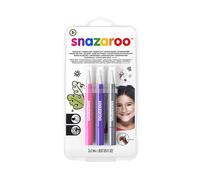 Snazaroo Brush Pens, Fantasy Pack of 3, Safe and Precision Brush Nib, for Ages 3+