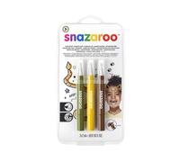 Snazaroo Face Painting Brush Pen Set - Jungle (3pk)