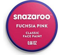 Snazaroo Halloween Classic Face and Body Paint, Fuchsia Pink Colour, Water Based, Easily Washable, SFX Makeup