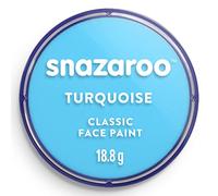 Snazaroo Halloween Classic Face and Body Paint, Turquoise Colour, Water Based, Easily Washable, SFX Makeup