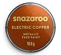 Snazaroo Metallic Face and Body Paint for Kids and Adults, Copper Colour, Water Based, Easily Washable, Non-Toxic, Makeup, Body Painting for Parties, for Ages 3+